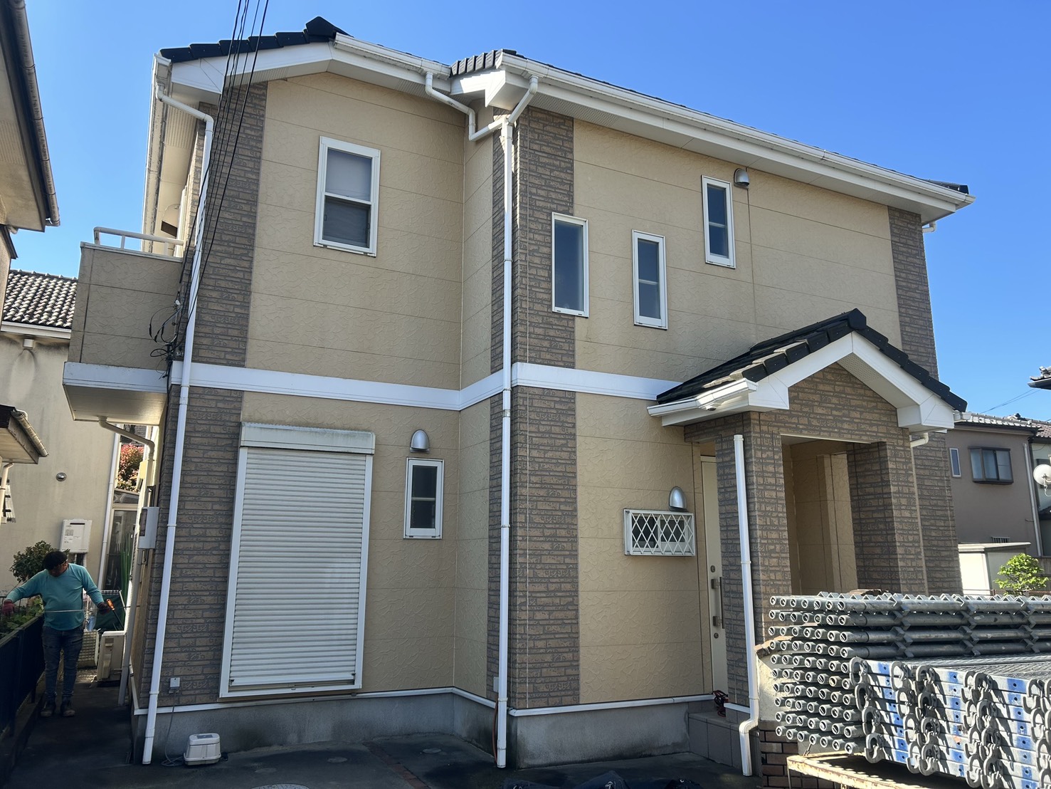 施工前：鶴ヶ島市H様邸 外壁塗装工事